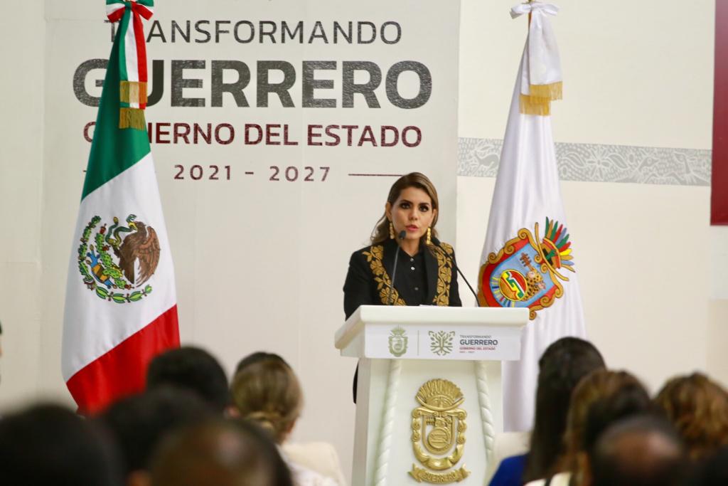 Rinde Evelyn Salgado Informe por los primeros 100 Días de Gobierno con resultados en seguridad, austeridad, transparencia y bienestar social