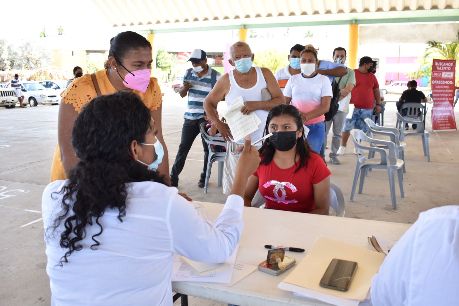 La STyPS realizó en Coyuca de Benítez un Día por el empleo donde se ofertaron 80 vacantes