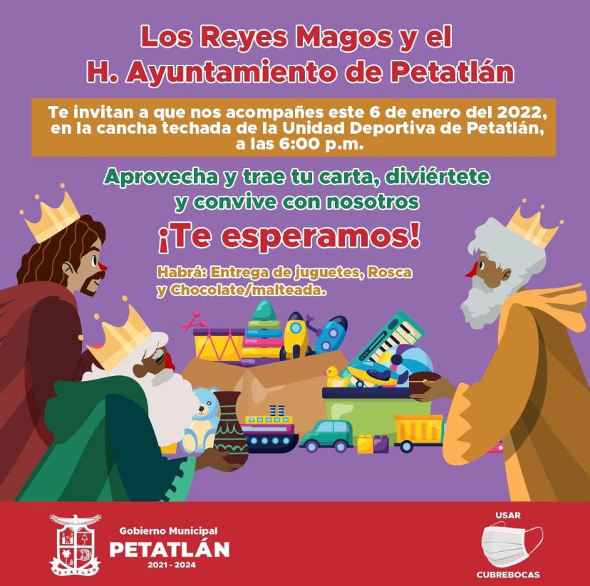 Invita Javier Aguilar a disfrutar de juegos mecánicos por motivo de Reyes Magos