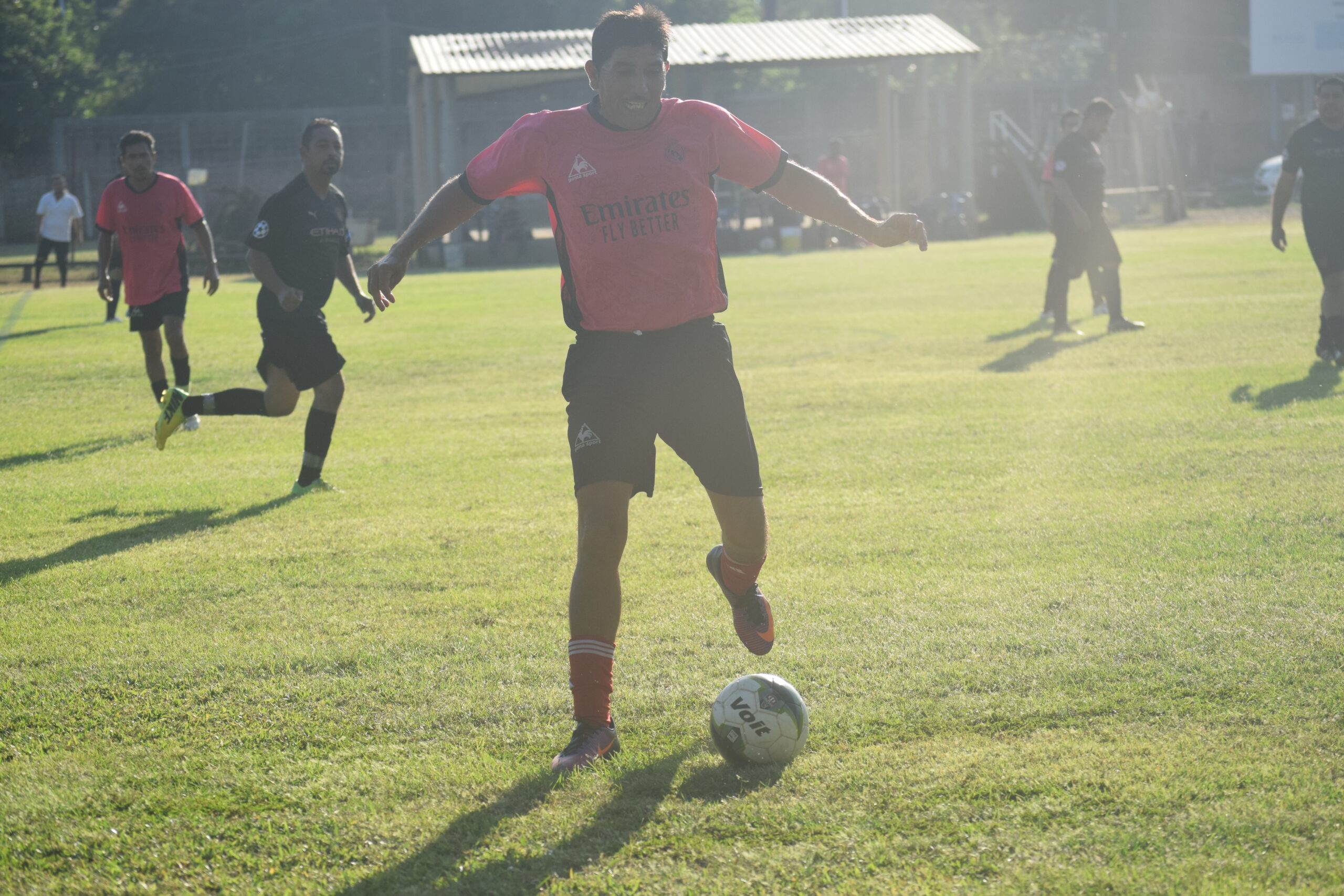 Tuvieron una tarde tranquila, se imponen por goleada