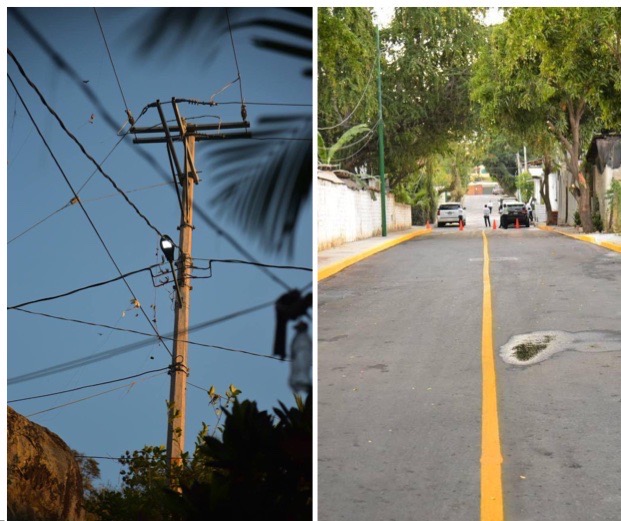 Concluyen trabajos de electrificación y pavimentación en colonias de Zihuatanejo