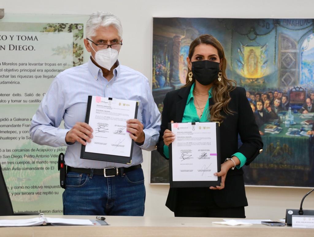 Firman Guerrero y CONAGUA primer convenio de colaboración 2022 en el País