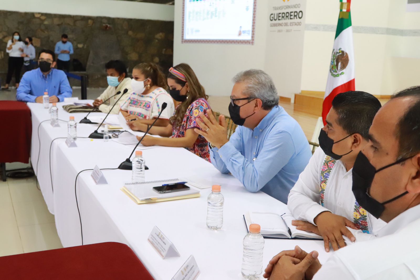 Reunión sobre mejora de Conectividad Municipal para la Montaña y Costa Chica de Guerrero