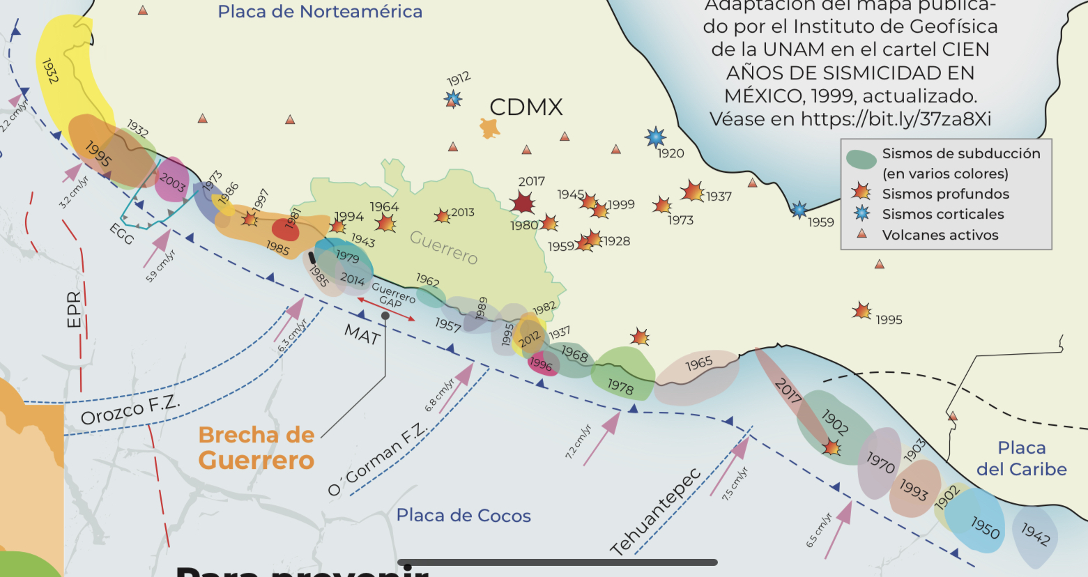 Científicos acuden a la Brecha de Guerrero para analizar riesgo de gran terremoto 