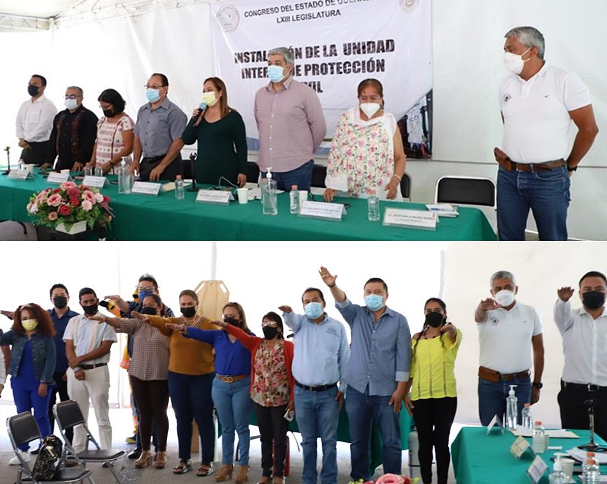 Instalan la unidad interna de Protección Civil en el Congreso del Estado