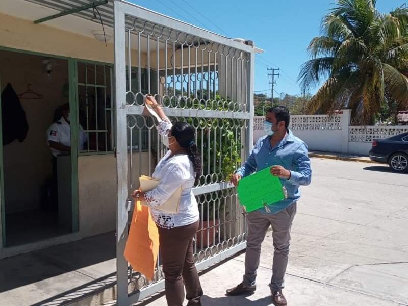 Reanudan labores en oficina de la SEG en Técpan