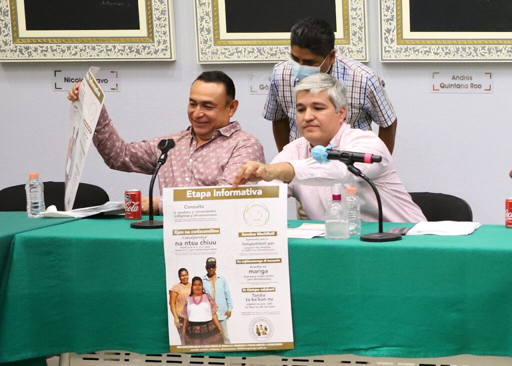 Exponen diputados al consejo municipal de Ayutla de los Libres las leyes y reformas relacionadas con la consulta a los pueblos indígenas y afromexicanos