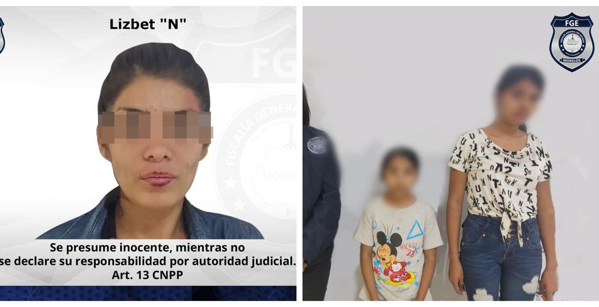 Detienen a mujer en Temixco por sustracción de 2 menores de edad