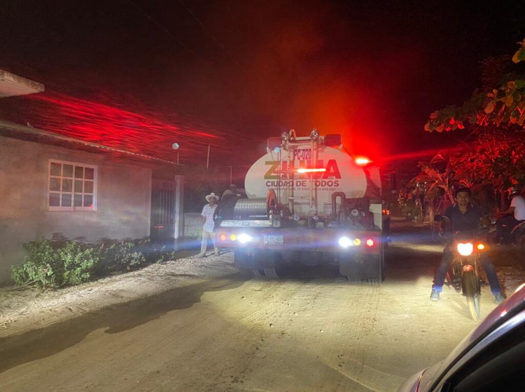 Falsa alarma de incendio moviliza a Bomberos de Zihuatanejo