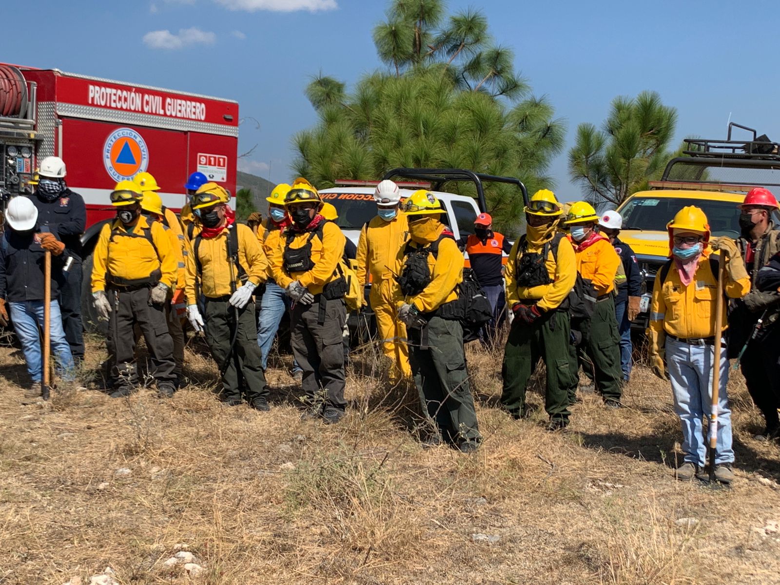 Secretaría estatal de Protección Civil: En este año son menos los incendios forestales en comparación con el 2021