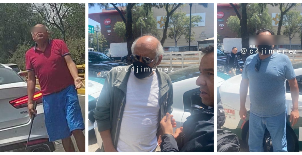 Agresor de auto con placas de Morelos fue detenido junto con su hijo en CDMX