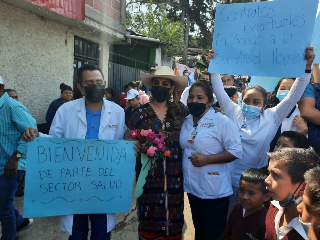 En la sierra de Chichihualco… La gobernadora Evelyn Salgado visitará en breve el hospital de Filo de Caballos