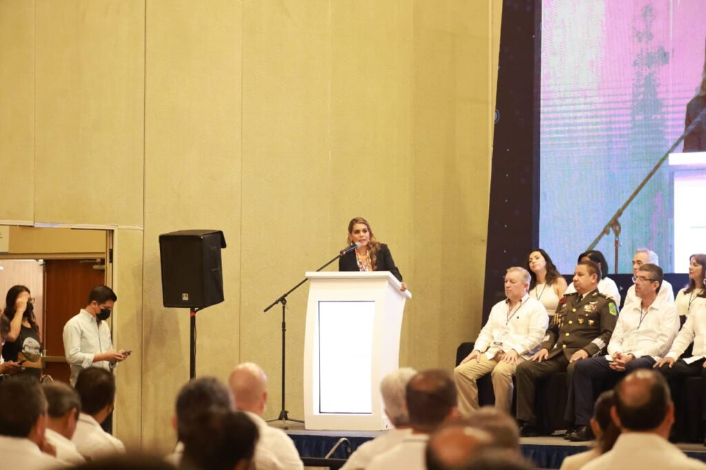 Inaugura Evelyn Salgado el encuentro de industriales 2022, el Sur Sureste de CONCAMIN