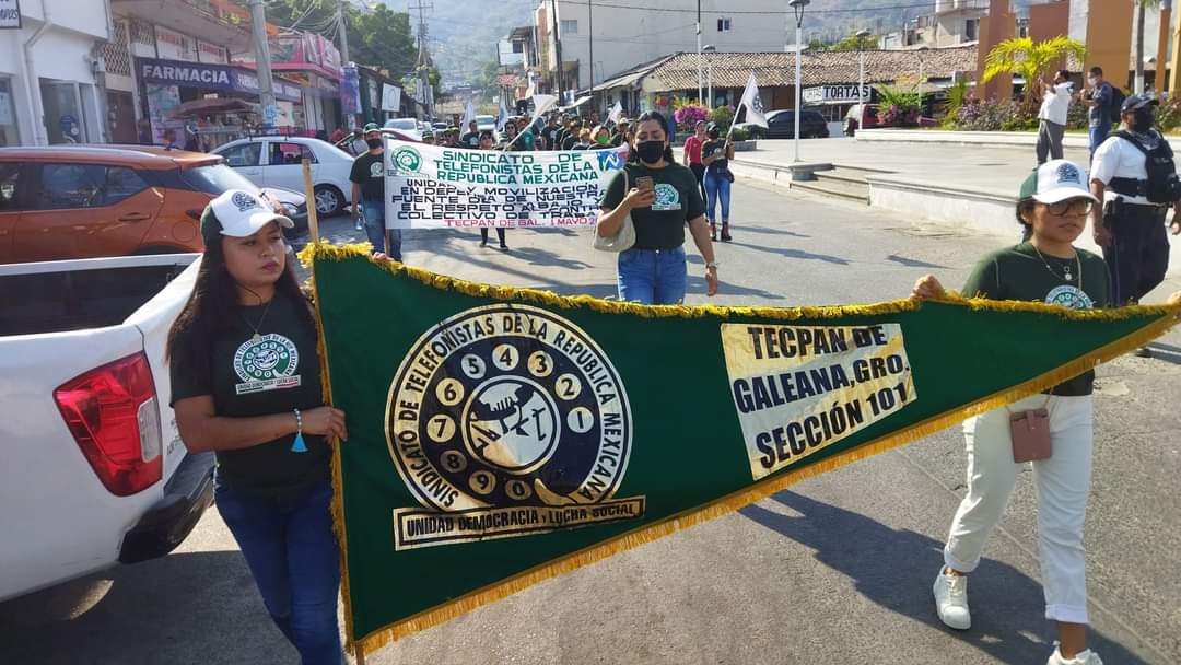 Vuelven actividades por el Día del Trabajo en Técpan