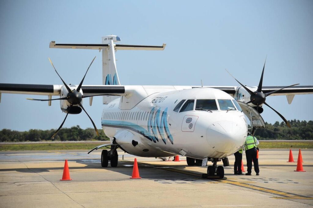 La conectividad aérea de Zihuatanejo sigue creciendo con la llegada del primer vuelo procedente de la ciudad de Puebla