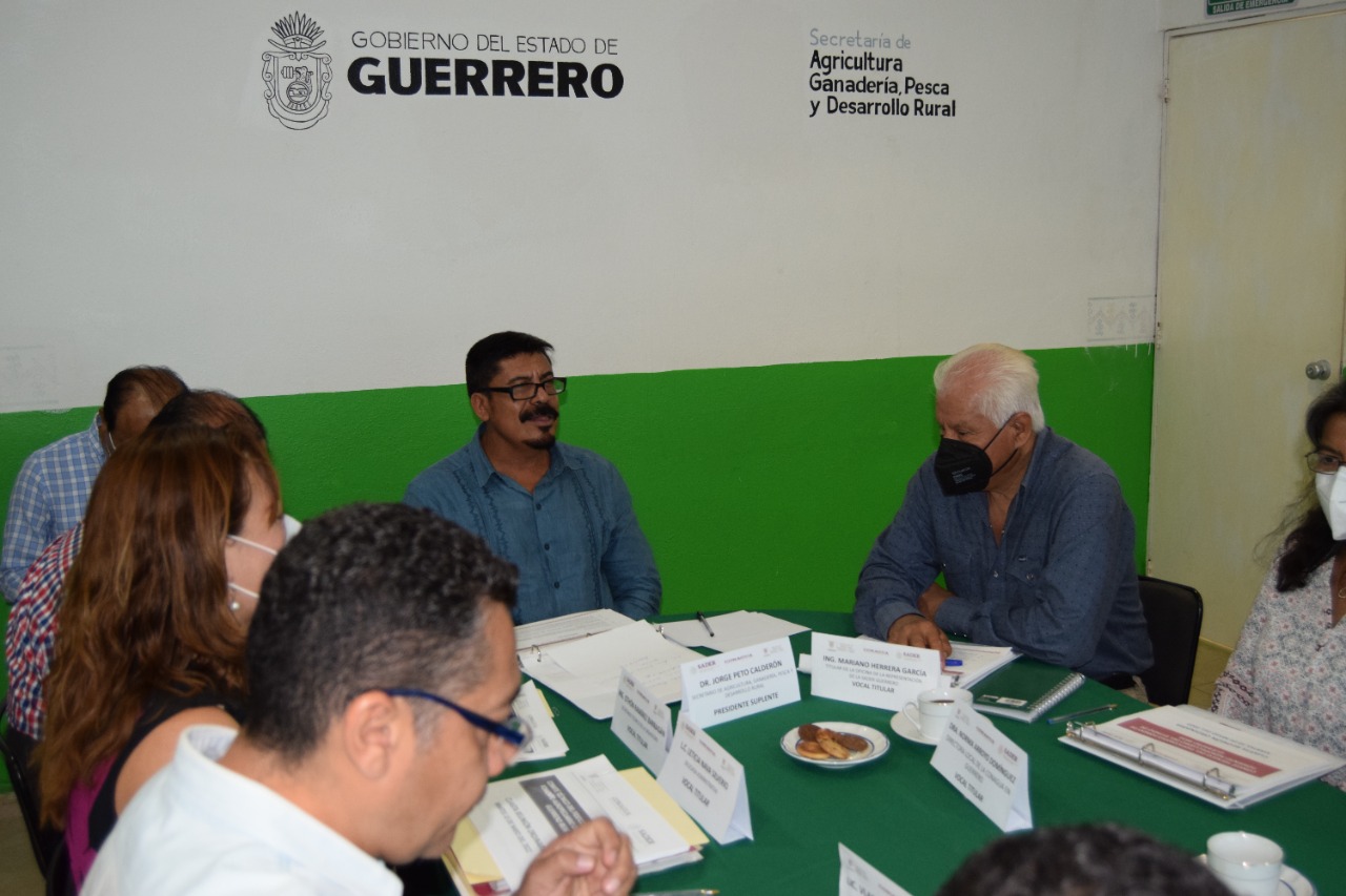 Encabeza titular de Sagadegro la cuarta reunión ordinaria del comité técnico del Fideicomiso Fondo de Fomento Agropecuario del Estado de Guerrero