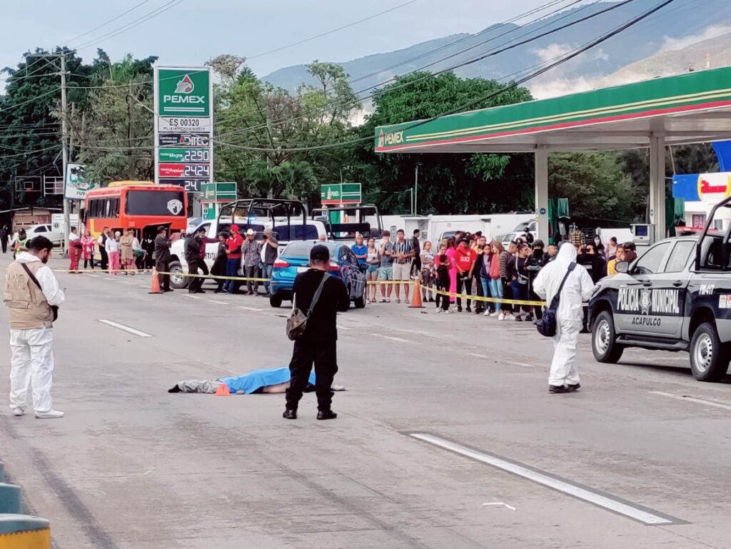 Muere atropellado un policía estatal sobre el bulevar de Chilpancingo 