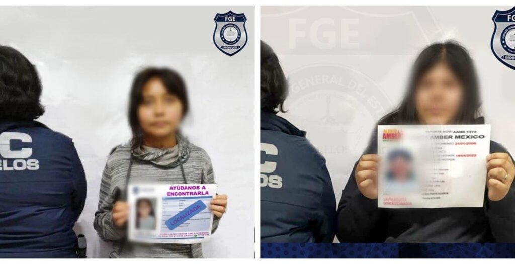 Dos jovencitas son halladas con vida tras desaparecer en Morelos