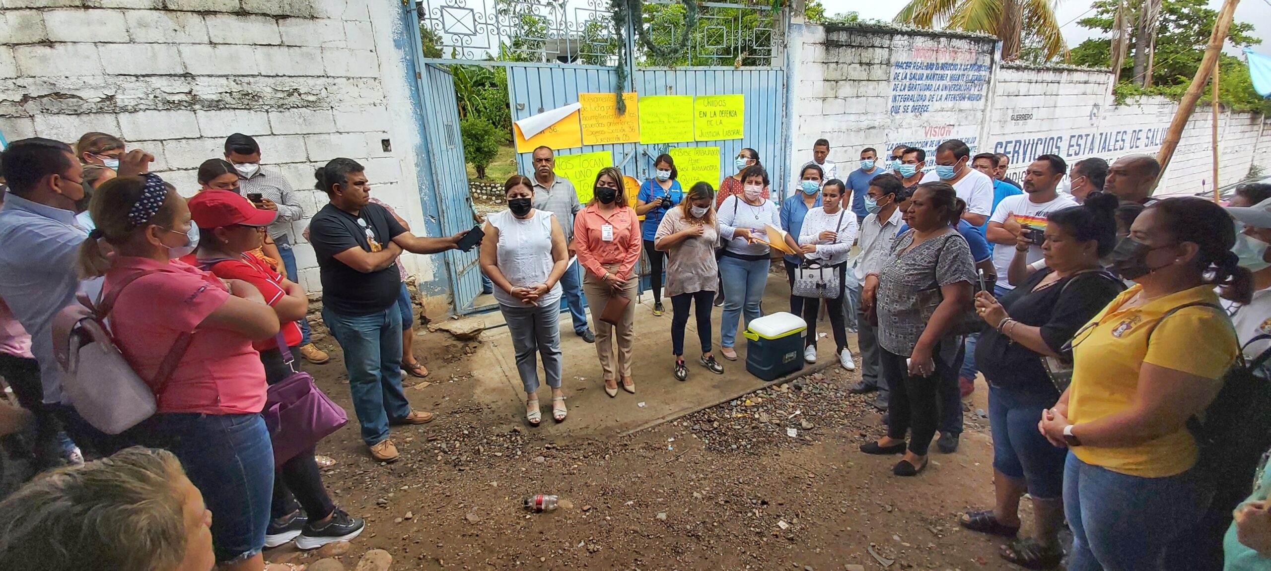 Termina bloqueo en la jurisdicción sanitaria 05