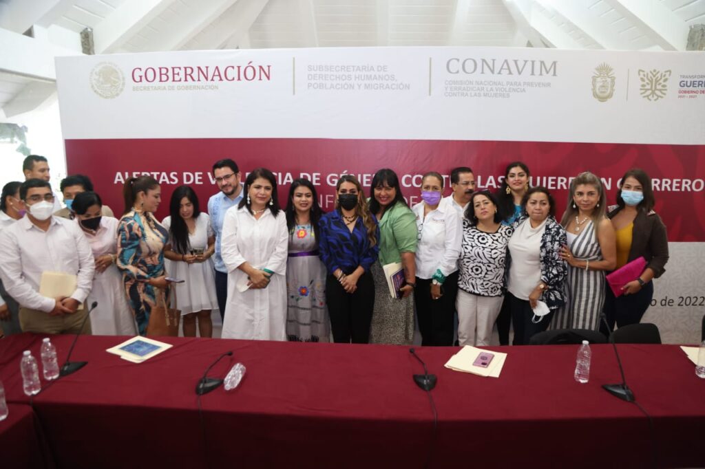 Reconoce titular de la Conavim el liderazgo de Evelyn Salgado para avanzar en la atención a las alertas de violencia de género en Guerrero