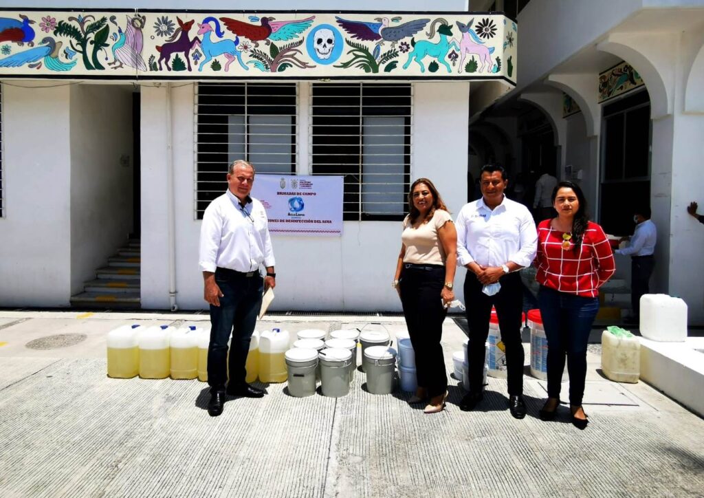 Arranca CAPASEG programa de cloración de sistemas de abastecimiento de agua en 54 municipios