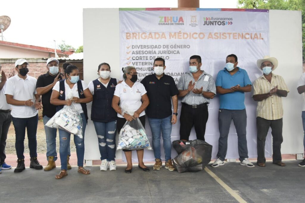 Gobierno de Zihuatanejo lleva Brigada Médico Asistencial a El Calabazalito