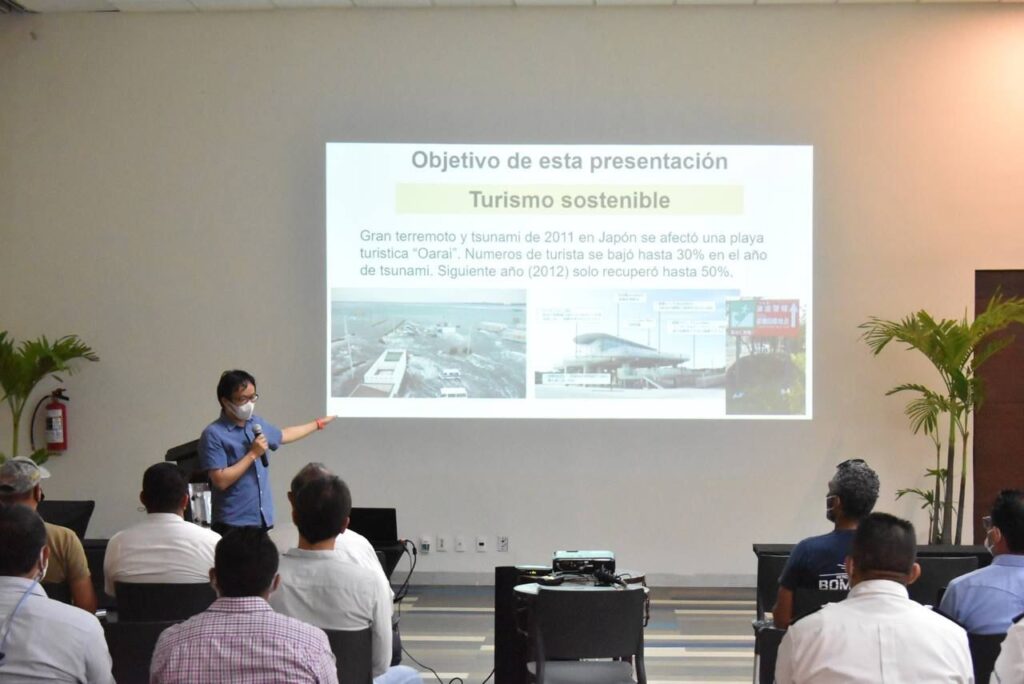Protección Civil municipal gestiona y trae ponencia sobre prevención de sismos y tsunamis