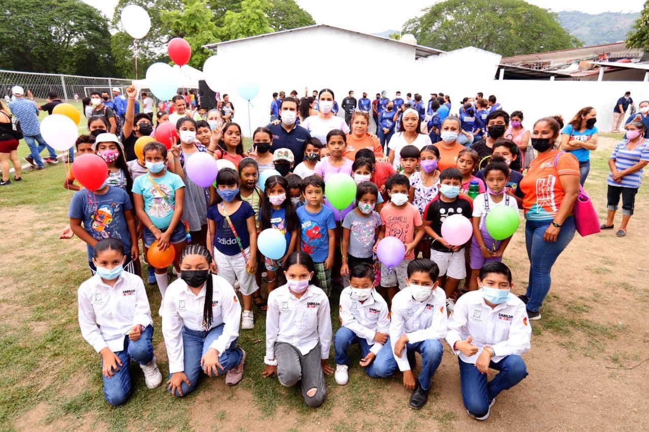 Presidente Jorge Sánchez encabeza banderazo de arranque de Parque de los Niños y Niñas