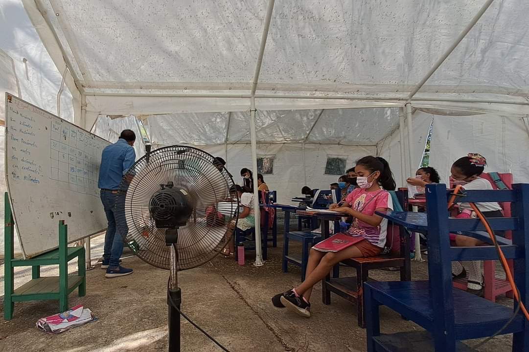 IGIFE atenderá petición para reconstruir escuela de El Súchil