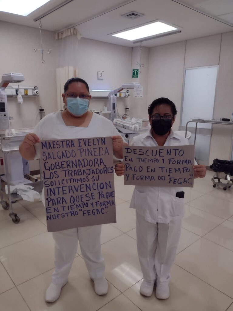 Guerrero… Trabajadores de Salud temen que no les entreguen ahorros guardados en un fondo