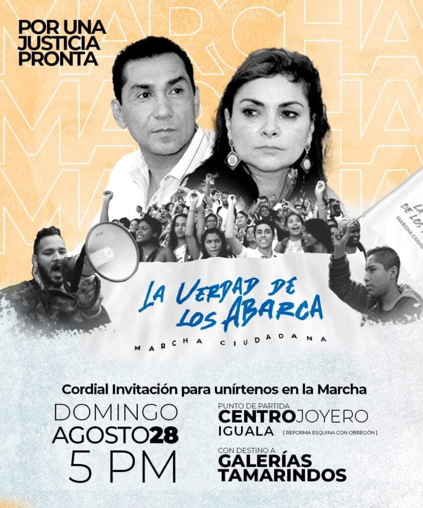 Una burla la marcha a favor de José Luis Abarca Velázquez: normalistas