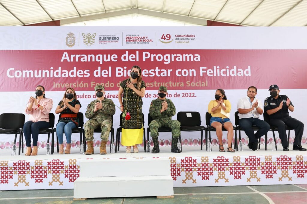 EVELYN SALGADO PONE EN MARCHA EL PROGRAMA COMUNIDADES DEL BIENESTAR CON FELICIDAD EN ACAPULCO
