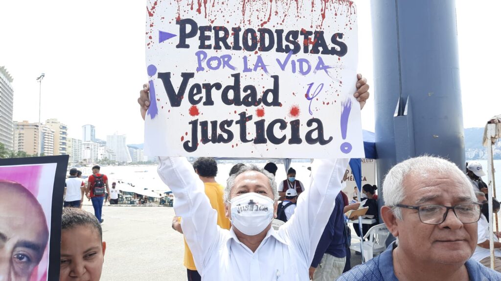 En Acapulco… Protestan comunicadores por “ridícula sentencia” a homicida del periodista Alfredo Cardoso