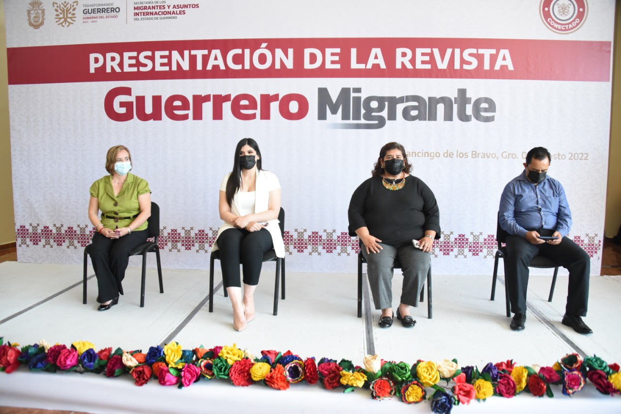 La Secretaría de los Migrantes y Asuntos Internacionales presentó la revista digital Guerrero Migrante