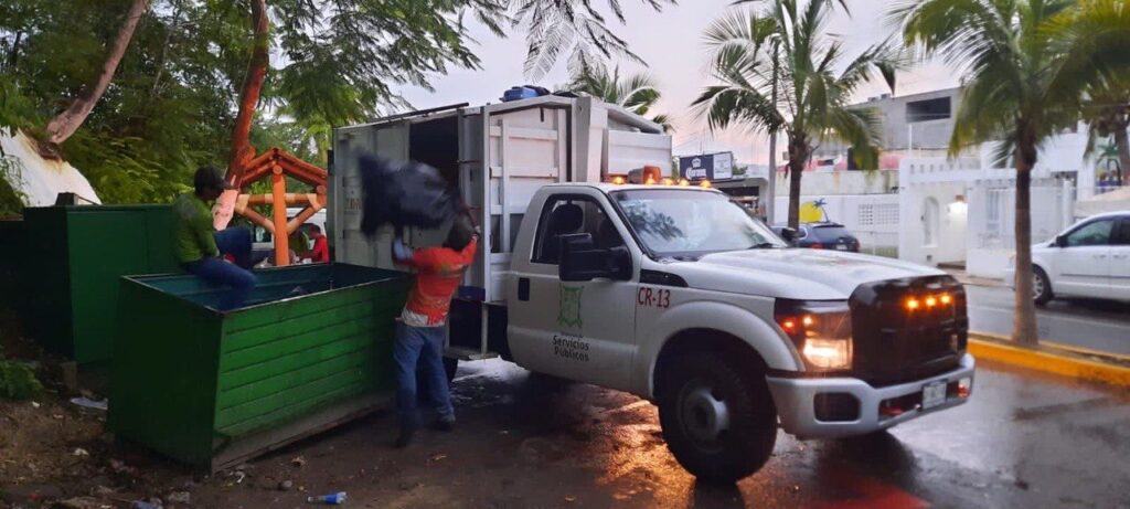 Gobierno de Jorge Sánchez Allec trabaja permanentemente en la eliminación de residuos