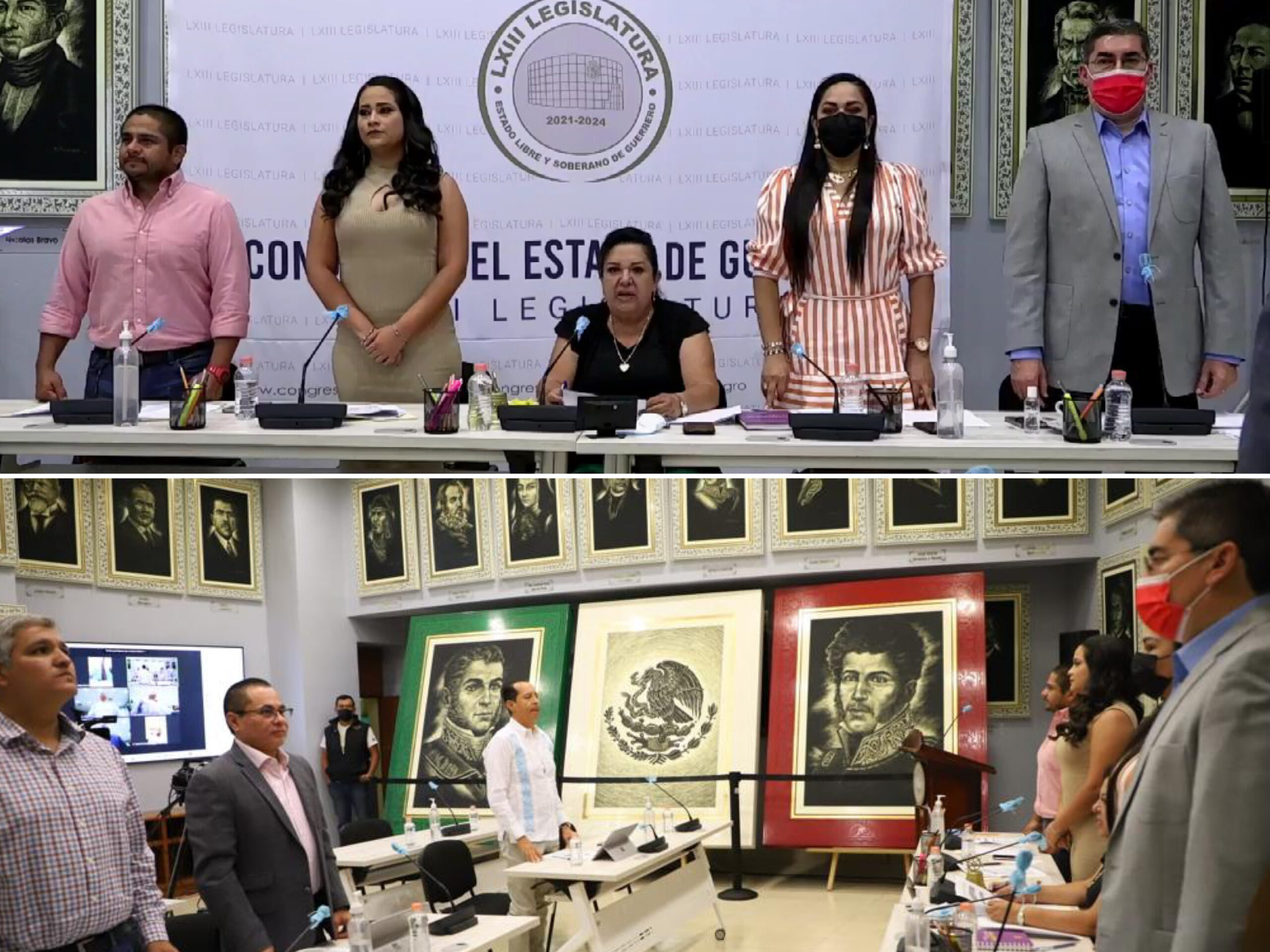 Clausura LXIII Legislatura de Guerrero su primer año de ejercicio constitucional