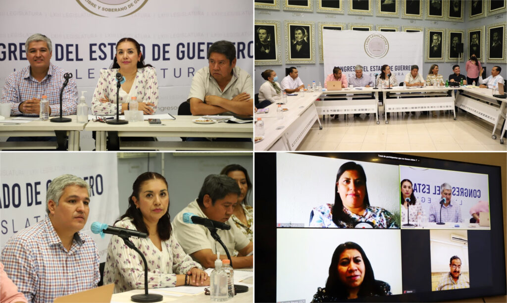 Presentan diputados a miembros de Cruz Roja el anteproyecto de ley de personas desaparecidas del estado de Guerrero