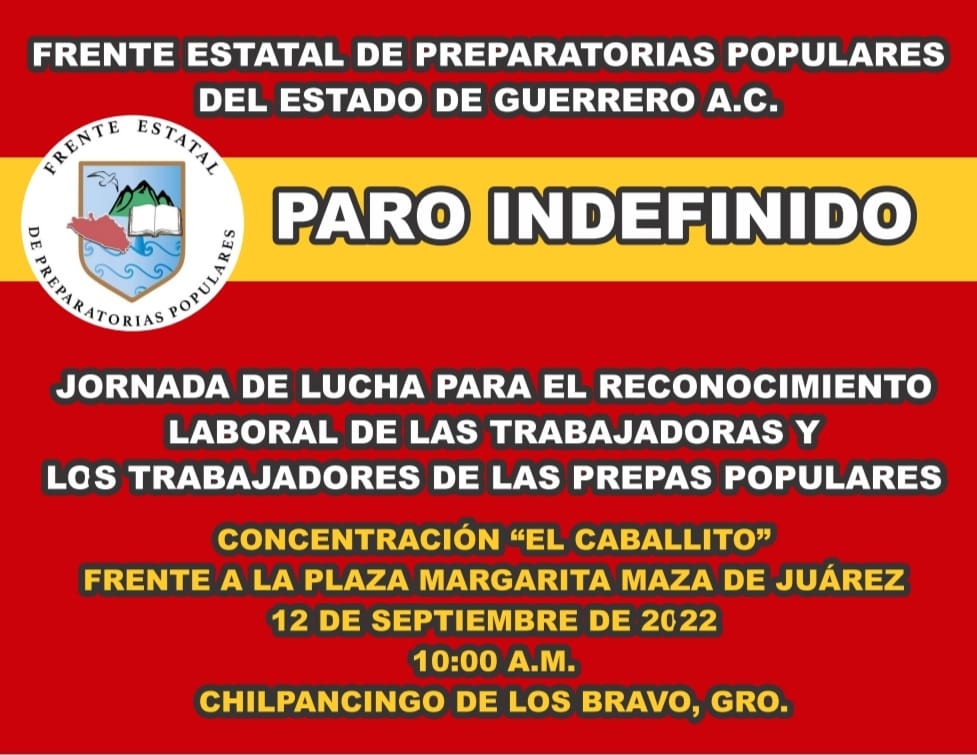 En todo Guerrero… Prepas Populares inician lucha para su reconocimiento oficial