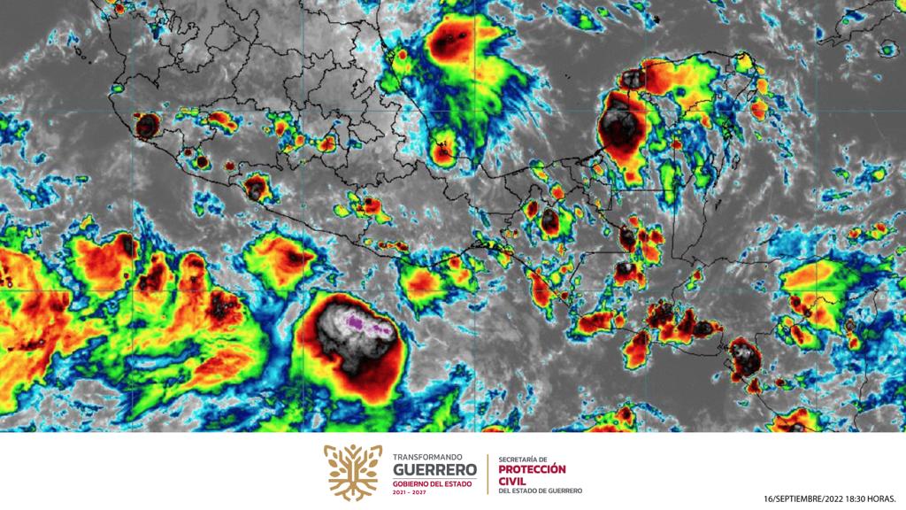 TORMENTA TROPICAL “LESTER” MANTIENE SU DESPLAZAMIENTO A LAS COSTAS DE GUERRERO