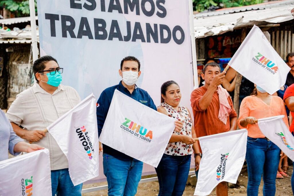 Presidente Jorge Sánchez Allec da inicio a construcción de drenaje en colonia El Timberal