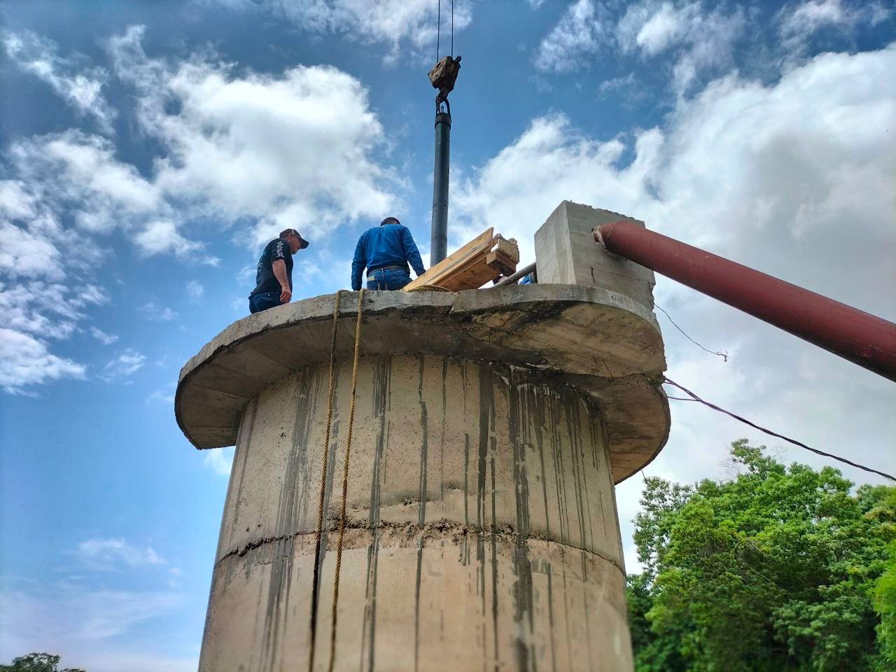 CAPAZ rehabilita y mejora el suministro de agua para San José Ixtapa