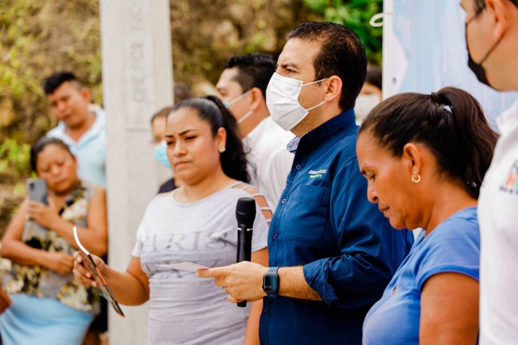 Alcalde Jorge Sánchez Allec arranca ampliación de red de agua potable en colonia Linda Vista
