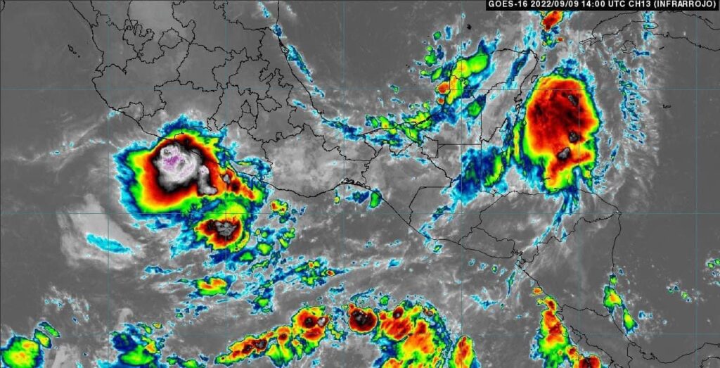 Alerta PC estatal por lluvias fuertes e intensas para este fin de semana en Guerrero