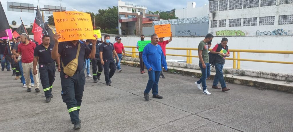 Reclaman el pago de sus viáticos… Trabajadores de Protección Civil pararon labores en todo el estado