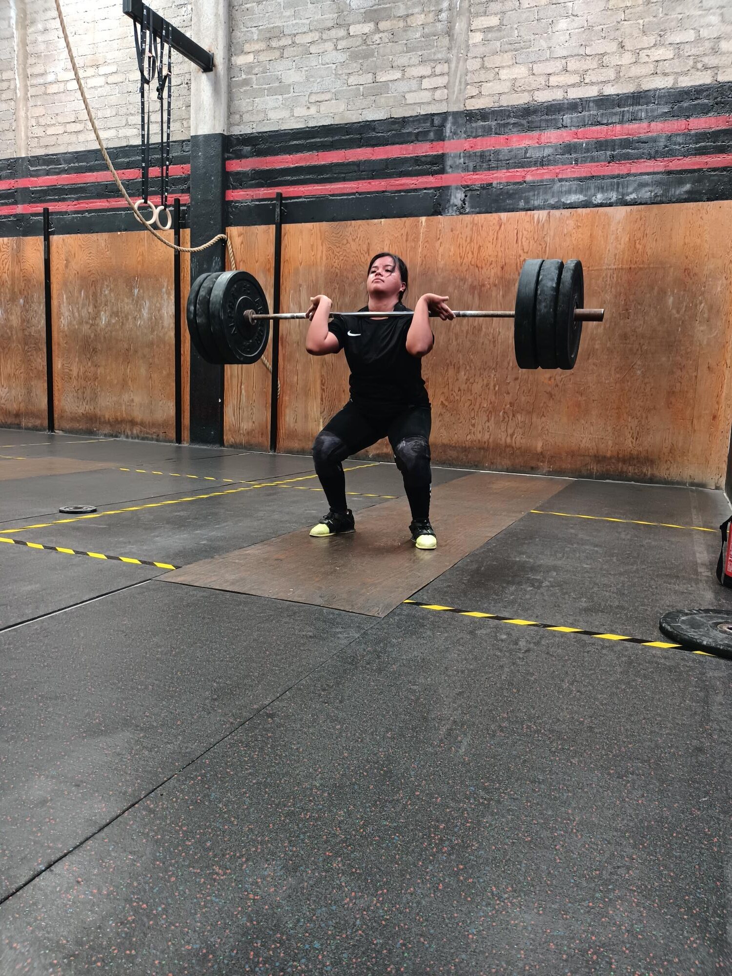 Daniela Maciel intensifica sus entrenamientos