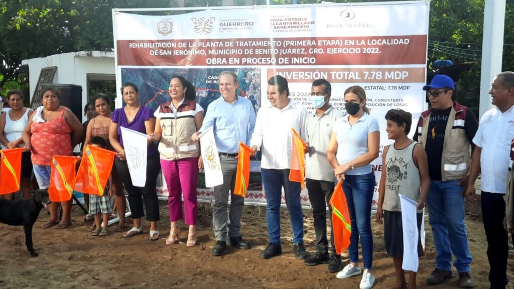 Inicia CAPASEG obras de agua potable y saneamiento en costa grande, con inversión de 16.7 mdp