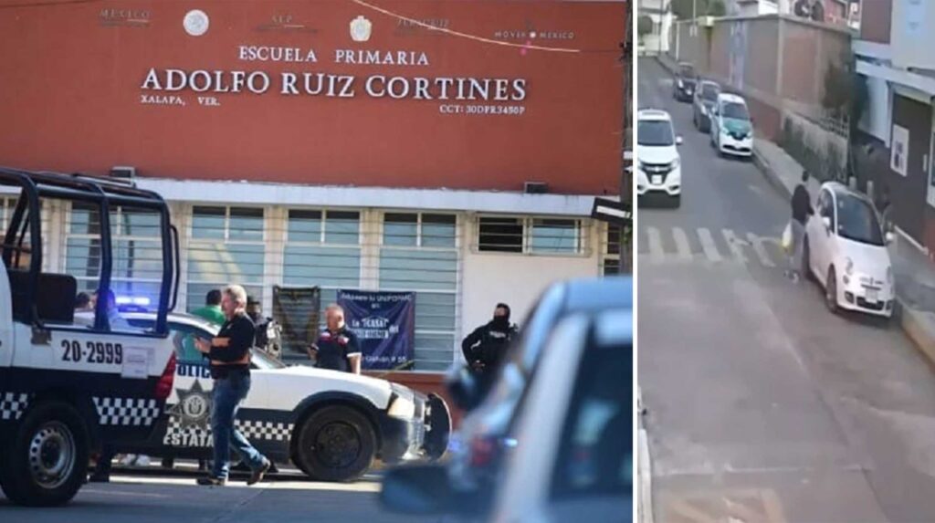 Asesinan a maestra afuera de una escuela en Veracruz; reportan un menor herido