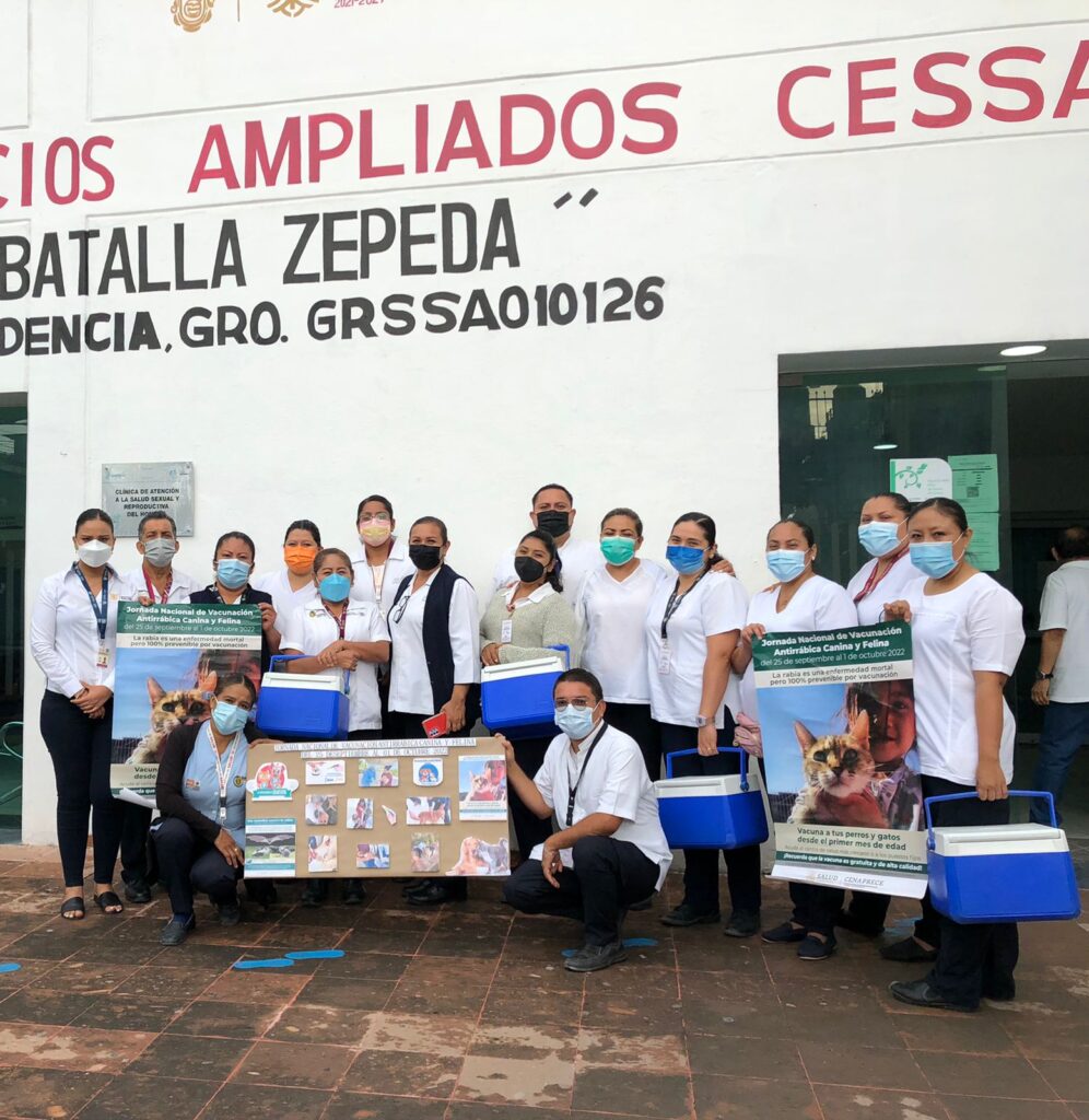 SSG realiza la jornada de vacunación antirrábica canina y felina