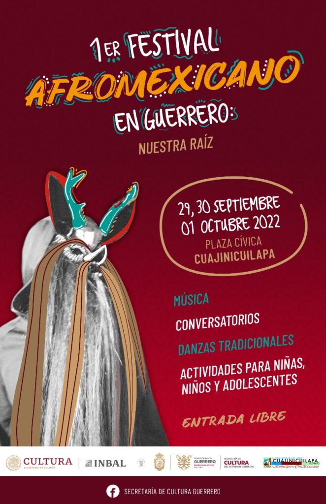 Del 29 de septiembre al 01 de octubre se realizará el primer el primer festival afro-mexicano en Cuajinicuilapa
