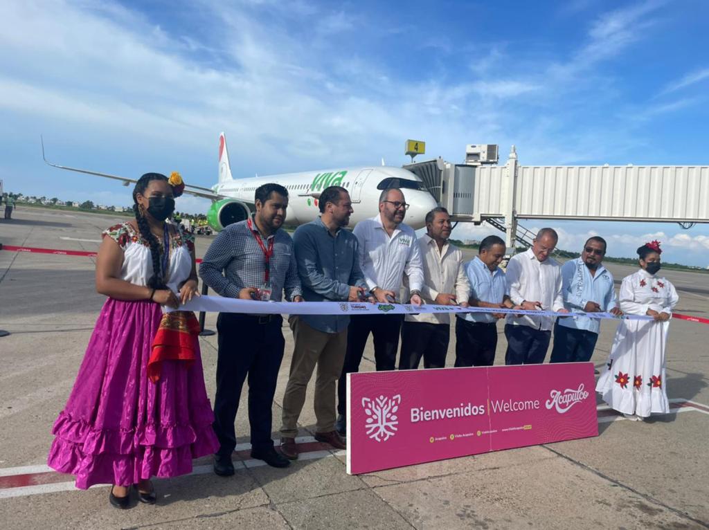 INAUGURAN TURISMO DE GUERRERO Y VIVA AEROBUS LA NUEVA RUTA DE ACAPULCO AL AEROPUERTO INTERNACIONAL FELIPE ÁNGELES